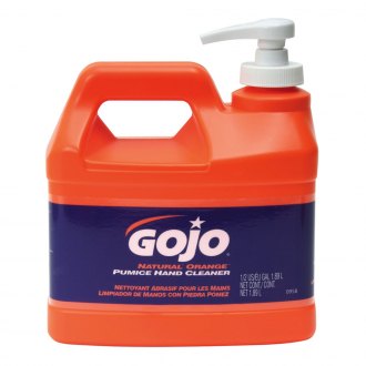 GOJO® 0958 - Natural Orange™ Pumice Hand Cleaner, 64 oz, Orange