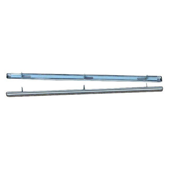Goodmark® - Driver and Passenger Side Armrest Base Molding Set