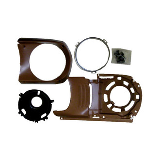 Goodmark® - Driver Side Replacement Headlight Housing