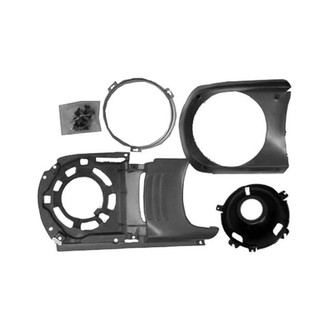 Goodmark® - Passenger Side Replacement Headlight Housing