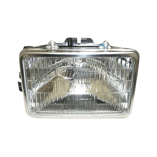 Goodmark® - Replacement 4x6" Rectangular Outer Chrome Sealed Beam Headlight