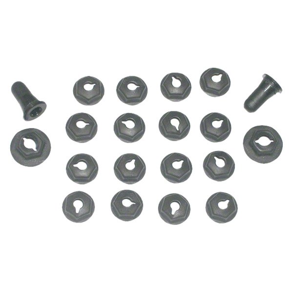 Goodmark® - Front Hood Eyebrow Molding Hardware Kit