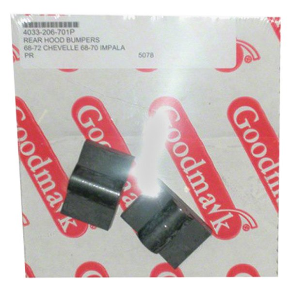 Goodmark® - Rear Hood Bumpers