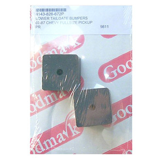 Goodmark® - Lower Tailgate Bumpers