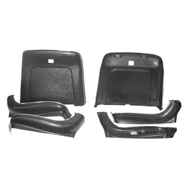 Goodmark® - Black Bucket Seat Trim Panels