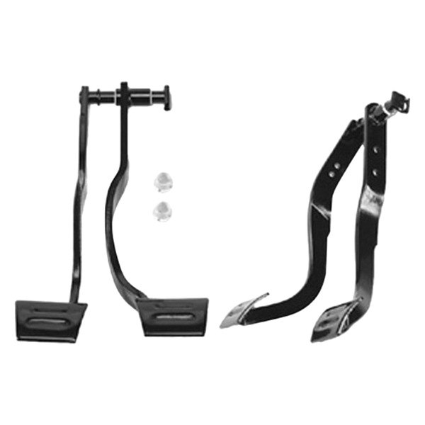 Goodmark® - Swing Mount Brake and Clutch Pedal Set