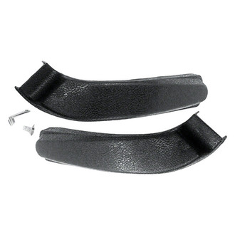 Goodmark® - Black Seat Hinge Covers