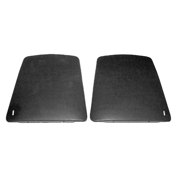 Goodmark® - Black Plastic Seat Back Shell