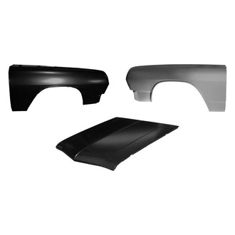 Goodmark® - 3-Piece (Hood Panel, Front Driver and Passenger Side Fender)