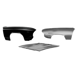 Goodmark® - 3-Piece (Hood Panel, Front Driver and Passenger Side Fender)