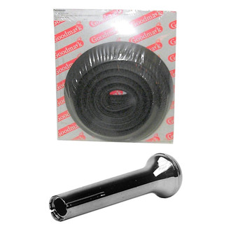 Goodmark® - 2-Pc Trunk Lid Weatherstrip Kit