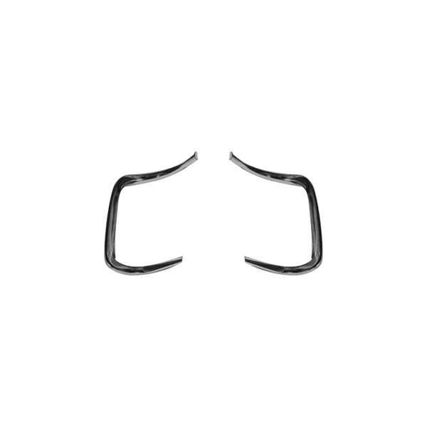 Goodmark® - Driver and Passenger Side Outer Grille Corner Trim Moldings
