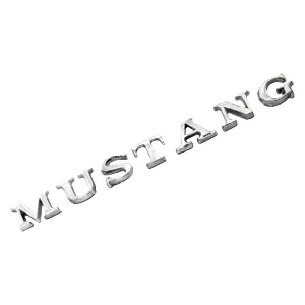 Goodmark® - "Mustang" Fender/Trunk Lid Lettering Kit