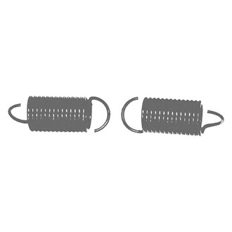 Goodmark® - Driver and Passenger Side Hood Hinge Springs