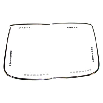 Goodmark® - Back Glass Molding Set