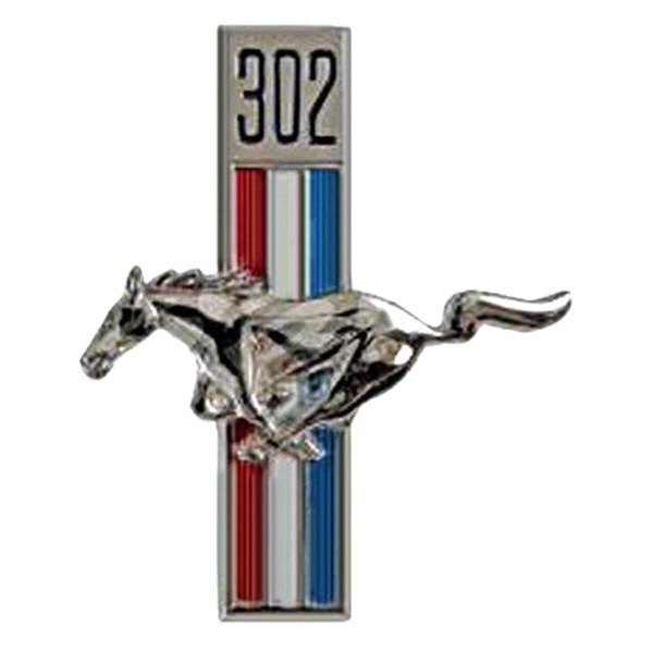 Goodmark® - "302 Running Horse" Driver Side Fender Emblem