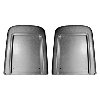 Goodmark® - Deluxe Series Seat Back Panels, Black