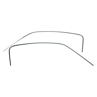 Goodmark® - Roof Drip Rail Molding Set