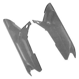 Goodmark® - Driver and Passenger Side Dash Panel Radio Trim Moldings