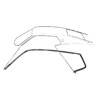 Goodmark® - Roof Rail Weatherstrip Set