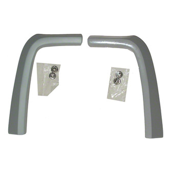 Goodmark® - Front Driver and Passenger Side Fender Eyebrow Moldings