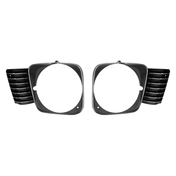 Goodmark® - Driver and Passenger Side Headlight Bezel Set