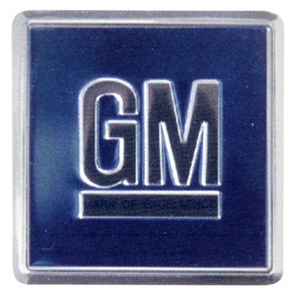 Goodmark® - "GM" Blue Door Jamb Emblem