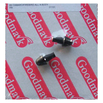 Goodmark® - Rubber Stop Bumpers