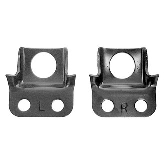 Goodmark® - Front Outer Driver and Passenger Side Bumper Bracket Set