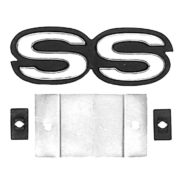 Goodmark® - "SS" Grille Emblem