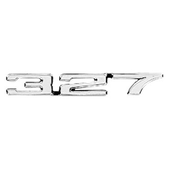 Goodmark® - "327" Driver and Passenger Side Fender Emblems