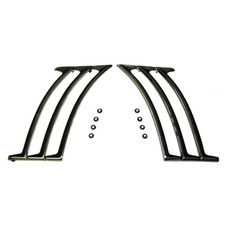 Goodmark® - Rear Quarter Panel Louver Kit