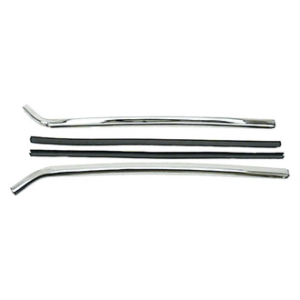 Goodmark® - Driver and Passenger Side Quarter Glass Moldings