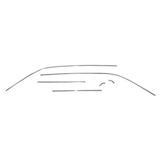 Goodmark® - Driver and Passenger Side Roof Drip Rail Molding Set