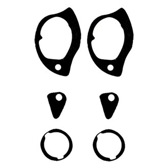 Goodmark® - Outer Driver and Passenger Side Exterior Door Handle Gasket Kit