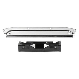 Goodmark® - Rear Bumper License Plate Bracket Set