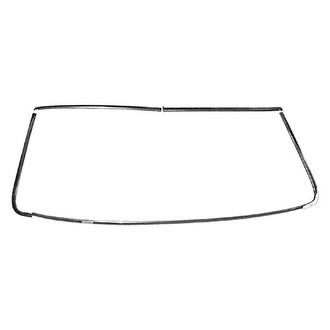 Goodmark® - Front Windshield Molding Set