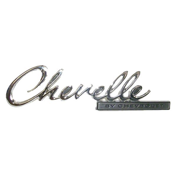 Goodmark® - "Chevelle by Chevrolet" Trunk Lid Emblem