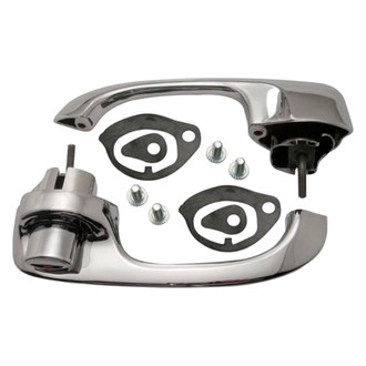 Goodmark® - Front Driver and Passenger Side Exterior Door Handle Set