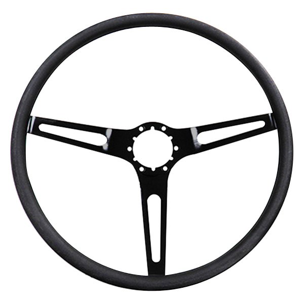 Goodmark® - Steering Wheel with Black Spokes