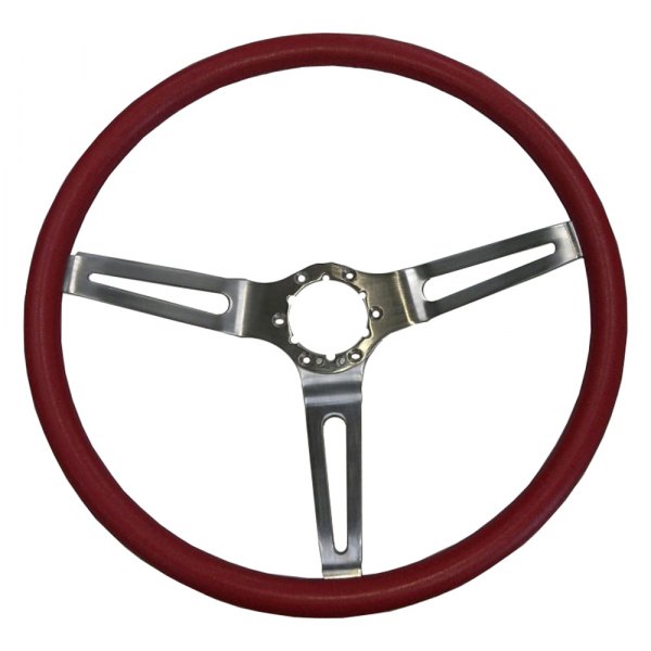Goodmark® - Comfort Grip Red Steering Wheel