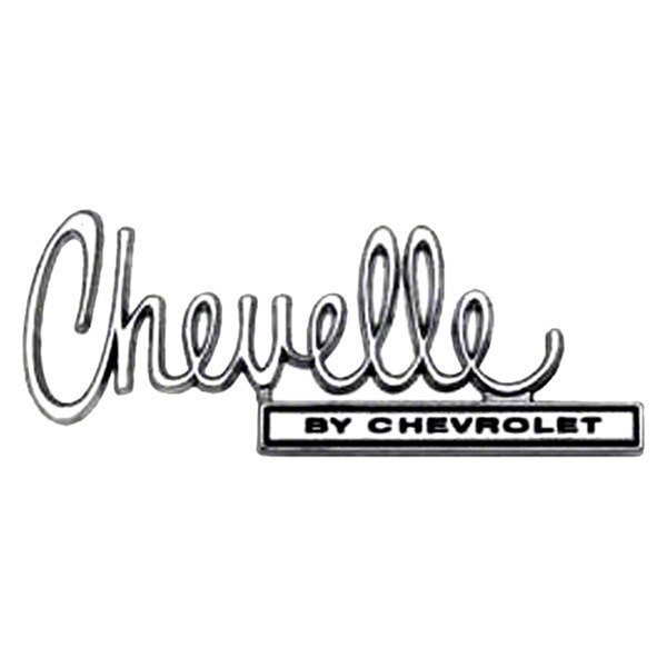 Goodmark® - "Chevelle by Chevrolet" Trunk Lid Emblem