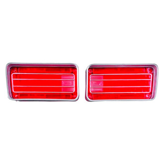 Goodmark® - Driver and Passenger Side Replacement Tail Light Lenses
