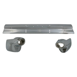 Goodmark® - Rear Bumper Face Bar