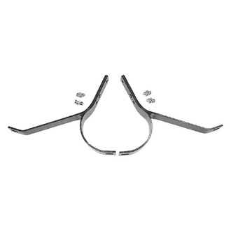 Goodmark® - Rear Inner and Outer Bumper Bracket Set