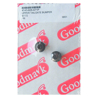 Goodmark® - Upper Tailgate Bumpers