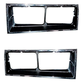 Goodmark® - Driver and Passenger Side Headlight Bezel Set