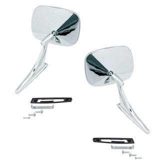 Goodmark® - Driver and Passenger Side Manual View Mirror Set