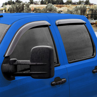 Goodyear Accessories - Tape-On Smoke Side Window Deflectors
