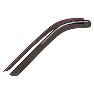 Goodyear Accessories - Tape-On Smoke Front Side Window Deflectors